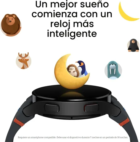 Vista 6 de Samsung Galaxy Watch FE 40mm Bluetooth AI Smartwatch con seguimiento de fitness, sensor BIA, zonas de frecuencia cardíaca personalizadas, monitor
