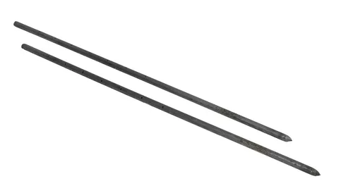 Vista 2 de Mutual Industries Estaca de uñas con agujeros, 18 "x 3/4" (10 unidad)