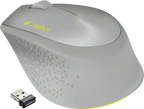 Vista 2 de Logitech Ratón inalámbrico, plateado