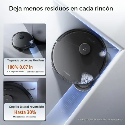 Vista 2 de roborock Nuevo robot aspirador y trapeador Qrevo 2 Pro 2026, succión