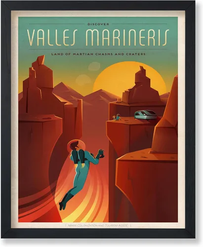 Vista 8 de Poster Master Póster celestial – Impresión del mapa de las estrellas – Regalo para astronomía, fanáticos lunares – Arte vintage para el hogar