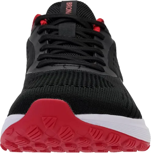 Vista 7 de BRONAX Tenis de correr anchos y acolchados para hombre, puntera ancha, suela de goma