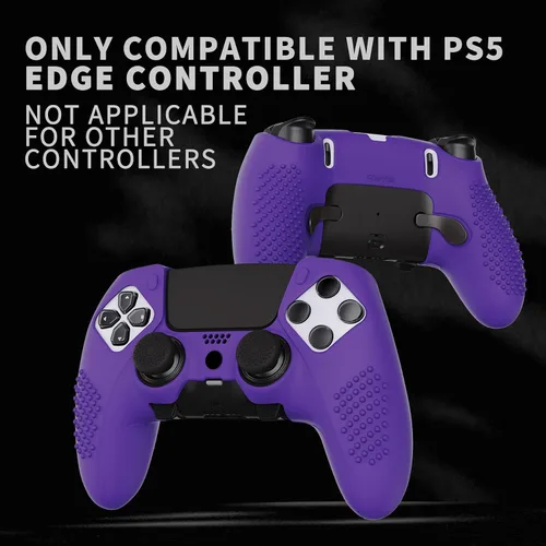 Vista 81 de PlayVital 3D Studded Edition Anti-Slip Silicone Cover Case for ps5 Edge Controller, Soft Rubber Protector Skin for ps5 Edge Wireless Controller with