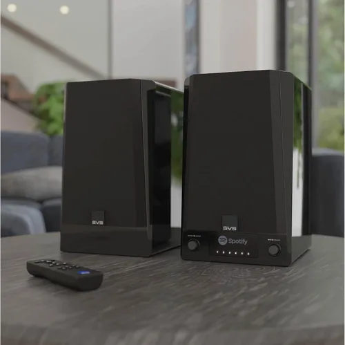 Vista 2 de SVS Prime Wireless Pro - Altavoces con brillo para piano - Par