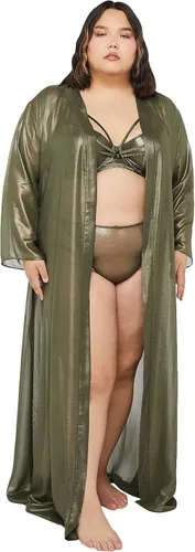 Vista 4 de Savage X womens Going Platinum Long Robe