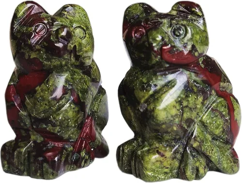 Vista 7 de 2 piezas de cristales de labradorita negra natural y piedras curativas, figuras de gato de la suerte talladas en bolsillo, coleccionables de 1.5