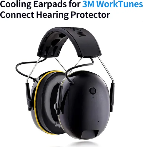 Vista 4 de Almohadillas para los oídos 3M WorkTunes Connect, 1 par de almohadillas de repuesto (gel de enfriamiento)