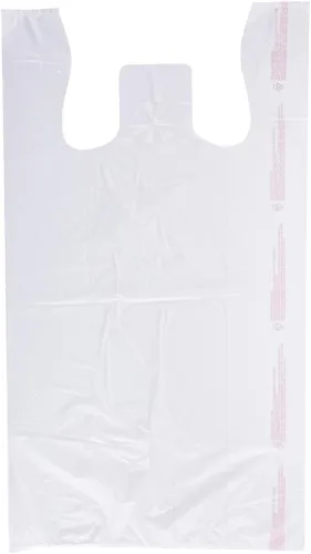 Vista 9 de SSWBasics Bolsas de plástico - Bolsas pequeñas blancas para camisetas - 8' x 5' x 16' - Caja de 2000