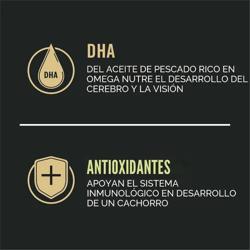 Vista 3 de Purina Pro Plan Alimento seco para cachorros de raza grande, fórmula de pollo y arroz, bolsa de 18 libras