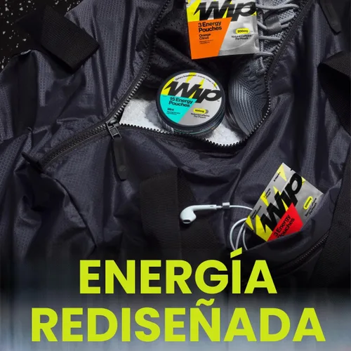 Vista 5 de Wip Energy Pouches, Mezcla sin azúcar con 100 MG de cafeína natural, vitaminas B, minerales y L Teanina para apoyo energético, preentrenamiento