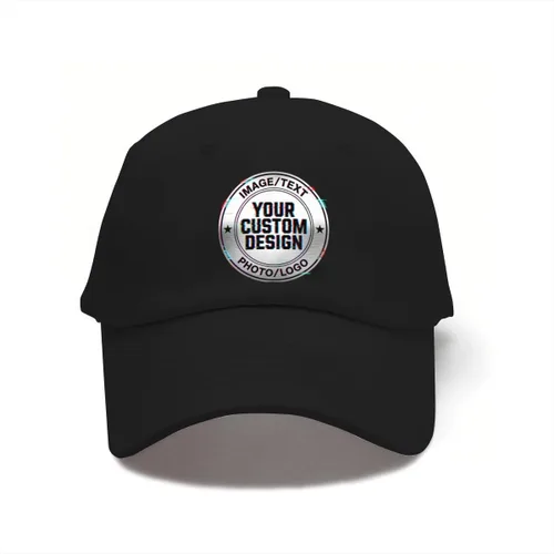 Vista 34 de Sombrero personalizado a granel Agregue su propio diseño aquí Sombreros personalizados Gorra de béisbol personalizada Hombres y mujeres