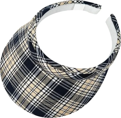 Vista 9 de Sombreros con visera para el sol, para mujer, ala ancha, ajustable, con Negro