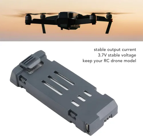 Vista 3 de Batería de litio de drones a control remoto, batería UAV portátil, batería de repuesto RC UAV para E58 L800 JY019 S168 X Pro E88 E88MAX E525 E99
