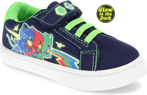 Vista 2 de PJ Masks Zapatos para niños,Gancho y lazo de la zapatilla de deporte casual,Catboy Gekko