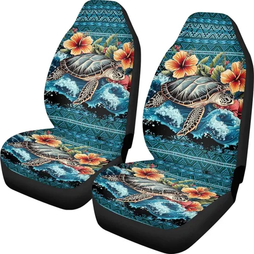 Vista 9 de Juego de 2 fundas de asiento delantero de automóvil, con diseño de bandera estadounidense, juego de 2 accesorios automotrices extraíbles, ajuste