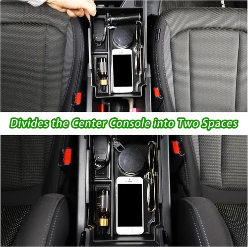 Vista 4 de PIUGILH Caja de almacenamiento para reposabrazos de automóvil compatible con Subaru Crosstrek 2023 2024/Subaru Impreza 2024, organizador de consola