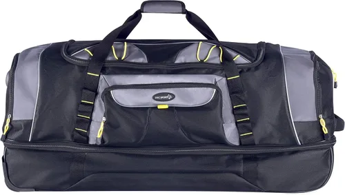 Vista 10 de TPRC Sierra Madre II - Bolsa vertical con ruedas, Negro Gris, Sierra Madre II - Bolsa de lona vertical con ruedas