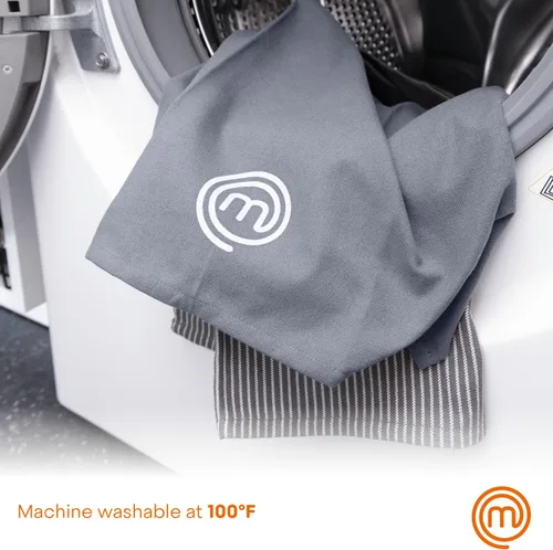 Vista 6 de MasterChef Chef Apron for Men & Women, Cooking Apron for the Kitchen & BBQ Grilling