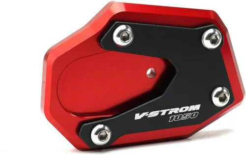 Vista 3 de Para Suzuki para V-Strom 1000 2014-2019 para Vstrom 1000XT para V-Strom 1050 Xt 2020 2021 2022 placa de soporte de pie soporte lateral placa de 1000