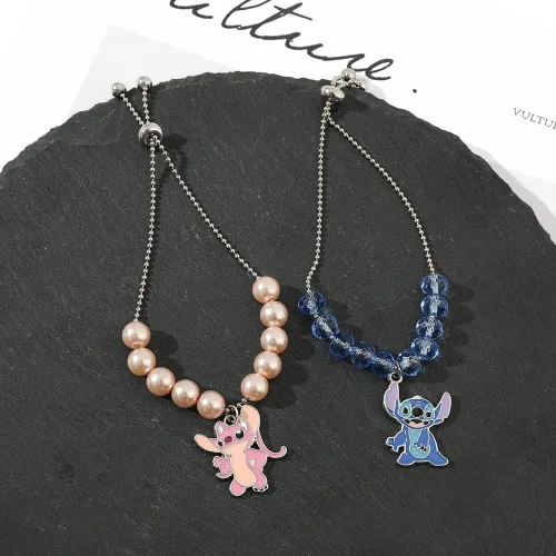 Vista 5 de K Ohana Stitch Keychain Ohana Means Family Gifts for Women Men Girls Boys Fashion Jewelry Backpack Accessories