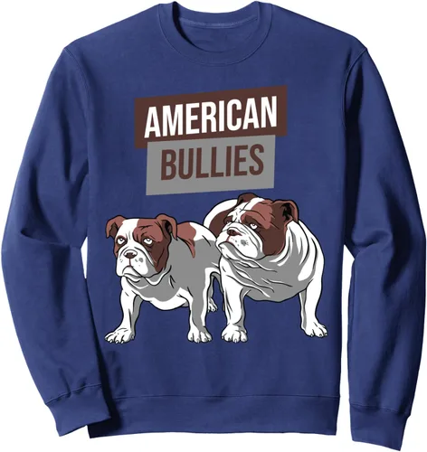 Vista 5 de Linda sudadera de perro con babeo muscular de American Bullies, Negro, S