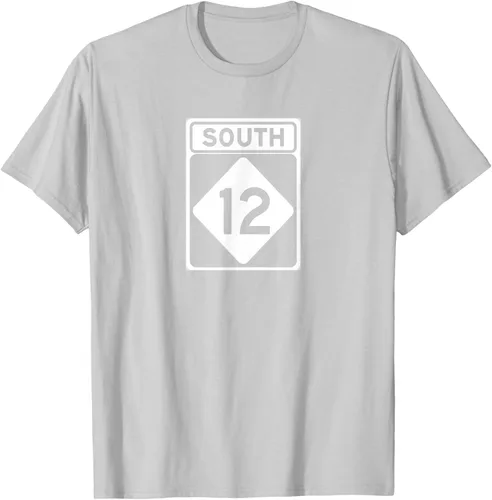 Vista 45 de Highway 12 South NC Outer Banks North Carolina Hwy - Camiseta, Negro, S