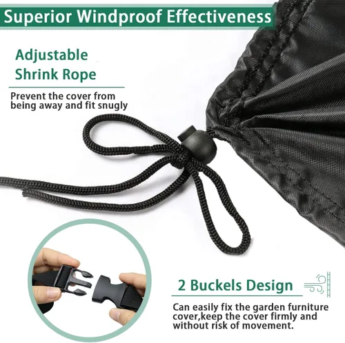 Vista 3 de Funda impermeable para carrito de palomitas de maíz, 25 pulgadas de largo x 18 pulgadas de ancho x 52 pulgadas de alto, 420D