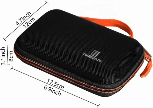 Vista 4 de Tourmate Estuche rígido compatible con LaCie Rugged Mini 1TB/ 2TB/ 4TB/ 5TB disco duro externo HDD portátil, estuche de viaje duro para Thunderbolt