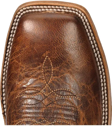 Vista 6 de Tony Lama Mens Sealy Square Toe Casual Botas Mid Calf - Azul, Marrón