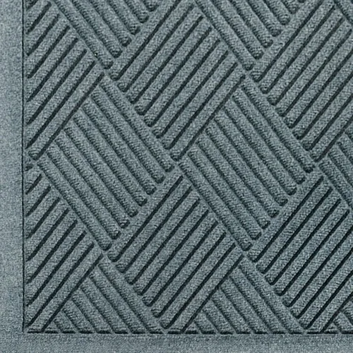 Vista 15 de M+A Matting WaterHog Diamond - Tapete de entrada de grado comercial con borde de tela, interior/exterior, de secado rápido, resistente a las manchas