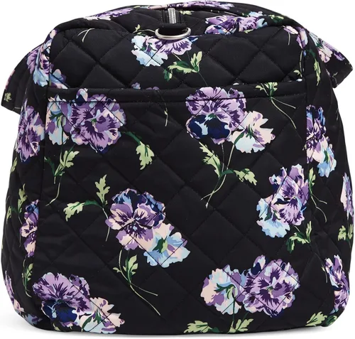 Vista 4 de Vera Bradley Bolsa de viaje grande de sarga para mujer