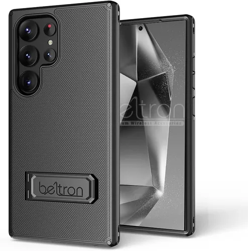 Vista 8 de BELTRON - Funda con clip para cinturón para Samsung Galaxy S24 Ultra, funda protectora delgada de doble capa de agarre de cuerpo completo y funda
