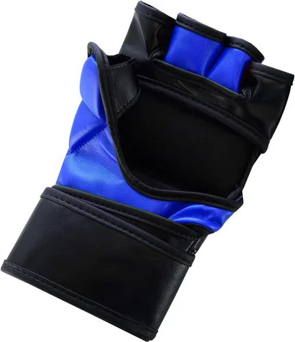 Vista 5 de BeSmart Guantes de MMA, guantes de kickboxing UFC, guantes de entrenamiento de MMA, equipo de entrenamiento de artes marciales mixtas, guantes