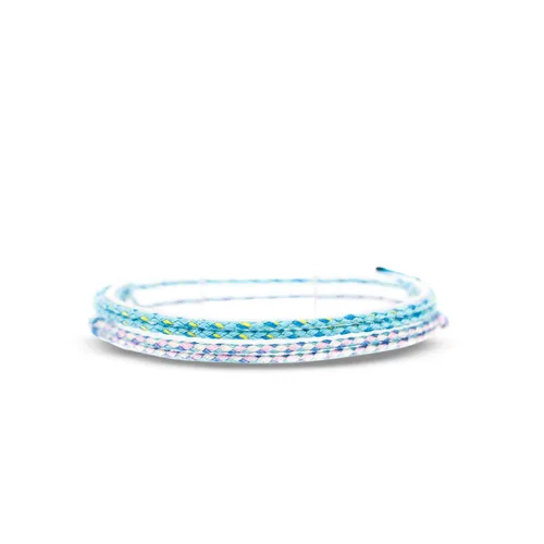 Vista 20 de Made by Nami 2 Pcs Wave String Ankle Bracelets for Women Waterproof & Adjustable Thin Braided Anklet Surfer Boho Ankle Bracelet Set of 2 Beach Multi