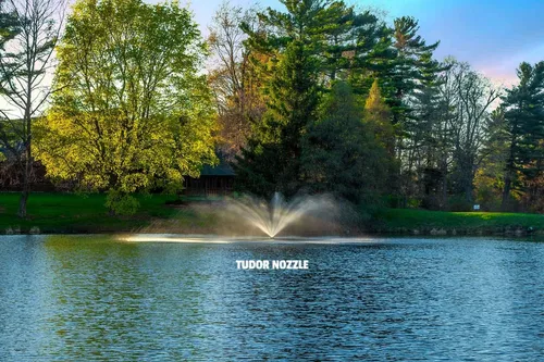 Vista 6 de Scott Aerator Great Lakes - Fuente de estanque grande - 3/4 HP 115V con cable de 100 pies Fuente de aireación para lagos y estanques Acero