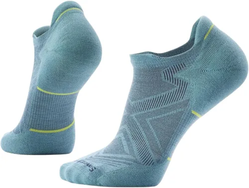Vista 16 de Smartwool Calcetines de tobillo bajo con amortiguación específica para correr para hombre GRIS (MEDIUM GRAY)