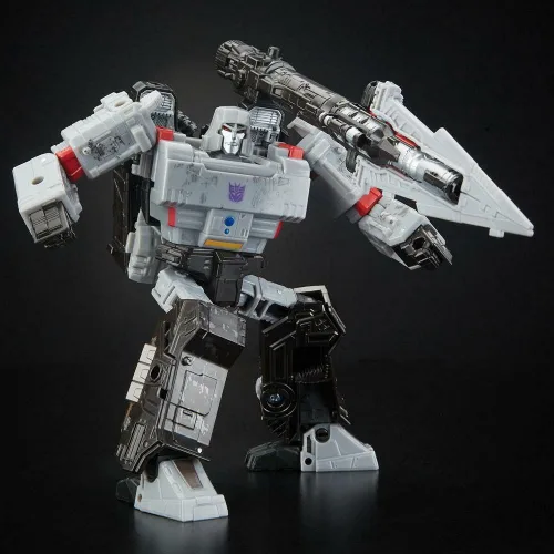 Vista 8 de Transformers Generations War for Cybertron: Siege Voyager Class WFC-S12 Megatron Figura de acción de 7 pulgadas