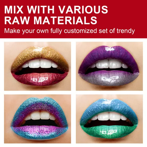 Vista 3 de Eakroo 2 unidades de base de brillo labial hidratante, material de aceite, base de maquillaje, base transparente antiadherente para brillo labial