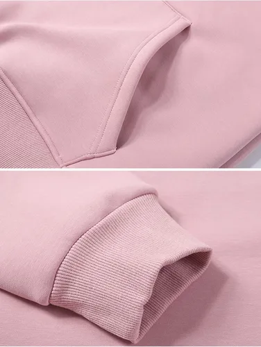 Vista 4 de Ayturbo Sudadera de manga larga con forro polar para mujer, casual, para invierno, cálida, con capucha