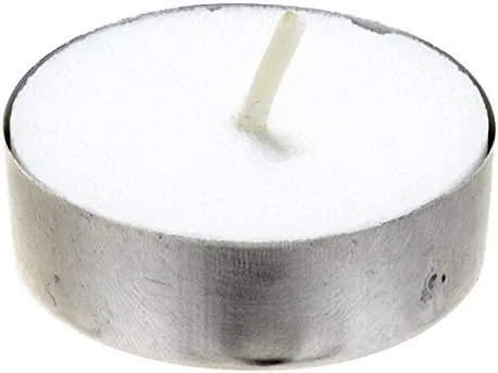 Vista 2 de Mega Candles - Velas sin perfume, para todos los usos, color blanco, juego de 50
