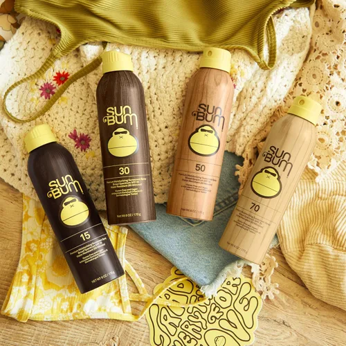 Vista 6 de Sun Bum Spray corporal protector solar SPF 15 original, protector solar hidratante de amplio espectro con vitamina E, cumple con la ley Hawaii 104