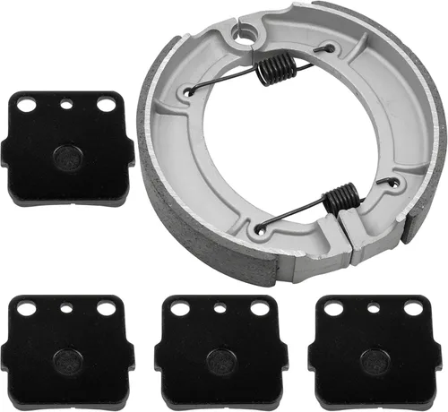 Vista 5 de Caltric Pastillas de freno delanteras y traseras compatibles con Yamaha Grizzly 600 Yfm600 Yfm-600 1998 1999 2000 2001