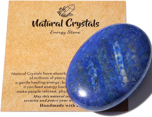 Vista 11 de MAIBAOTA Piedra de Cristal de Ojo de Tigre de 2.4" Pulida para Palma de 0.7" de Grosor Piedra Natural de Reiki Gema Cristales Curativos Piedra