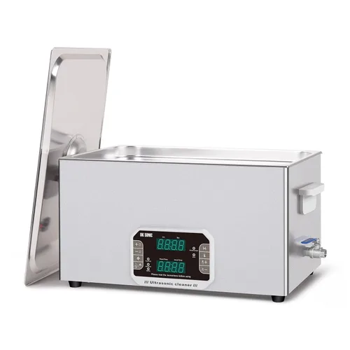 Vista 13 de DK SONIC Limpiador ultrasónico profesional de 3 L, 120 W, limpiador ultrasónico de joyería con temporizador, calentador y control táctil