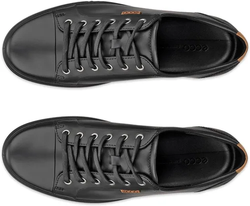 Vista 5 de ECCO - Corbata suave para hombre Negro