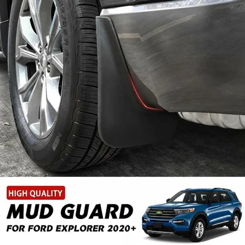 Vista 3 de Autorder Barro Flpas - Protectores contra salpicaduras para Ford Explorer 2020 2021 2022 2023 2024 2025 Accesorios Guardabarros guardabarros