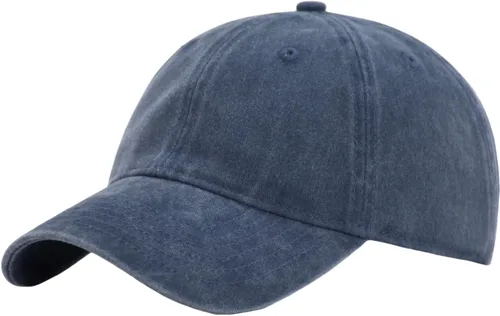 Vista 19 de TSSGBL - Gorras de béisbol ajustables de algodón lavado estilo vintage, sin estructura, de perfil bajo, desgastadas, gorra clásica para papá
