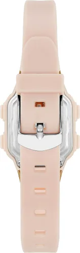 Vista 3 de Reloj digital con correa de resina para mujer, 457139