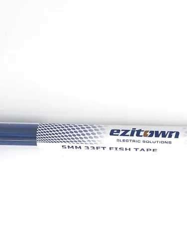 Vista 2 de Kit de cinta de pescado de fibra de vidrio, extractor de cable conectable, diámetro de 0.197 in, 33 pies, rosca de conector M4, empuje, varillas
