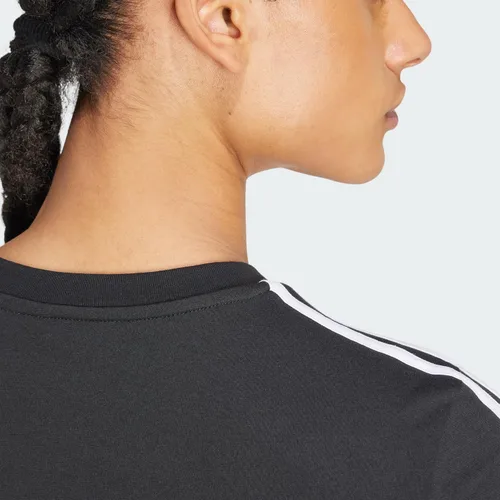 Vista 3 de adidas Camiseta de mujer Essentials Slim de 3 rayas
